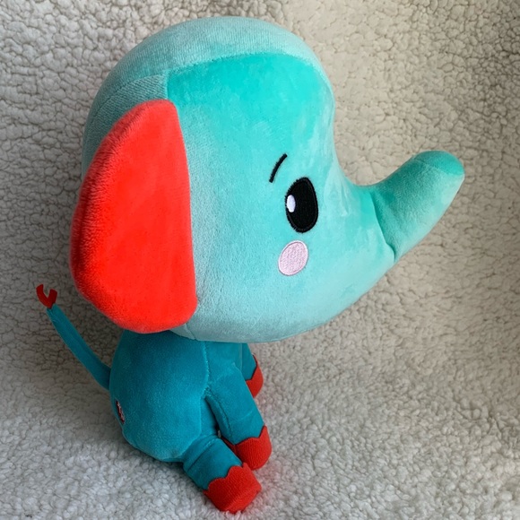 Fisher Price 9 inch Big Head Elephant Plush Stuffed Animal Toy - Picture 4 of 7